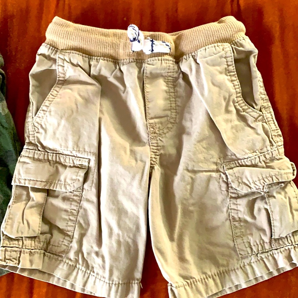 Boys khaki shorts